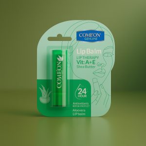 بالم لب نرم و براق کننده آلوئه ورا کامان