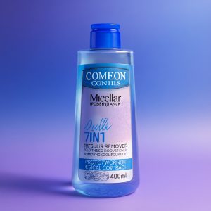 محلول آرايش پاک کن مخصوص پوست هاي خشک و معمولي کامان