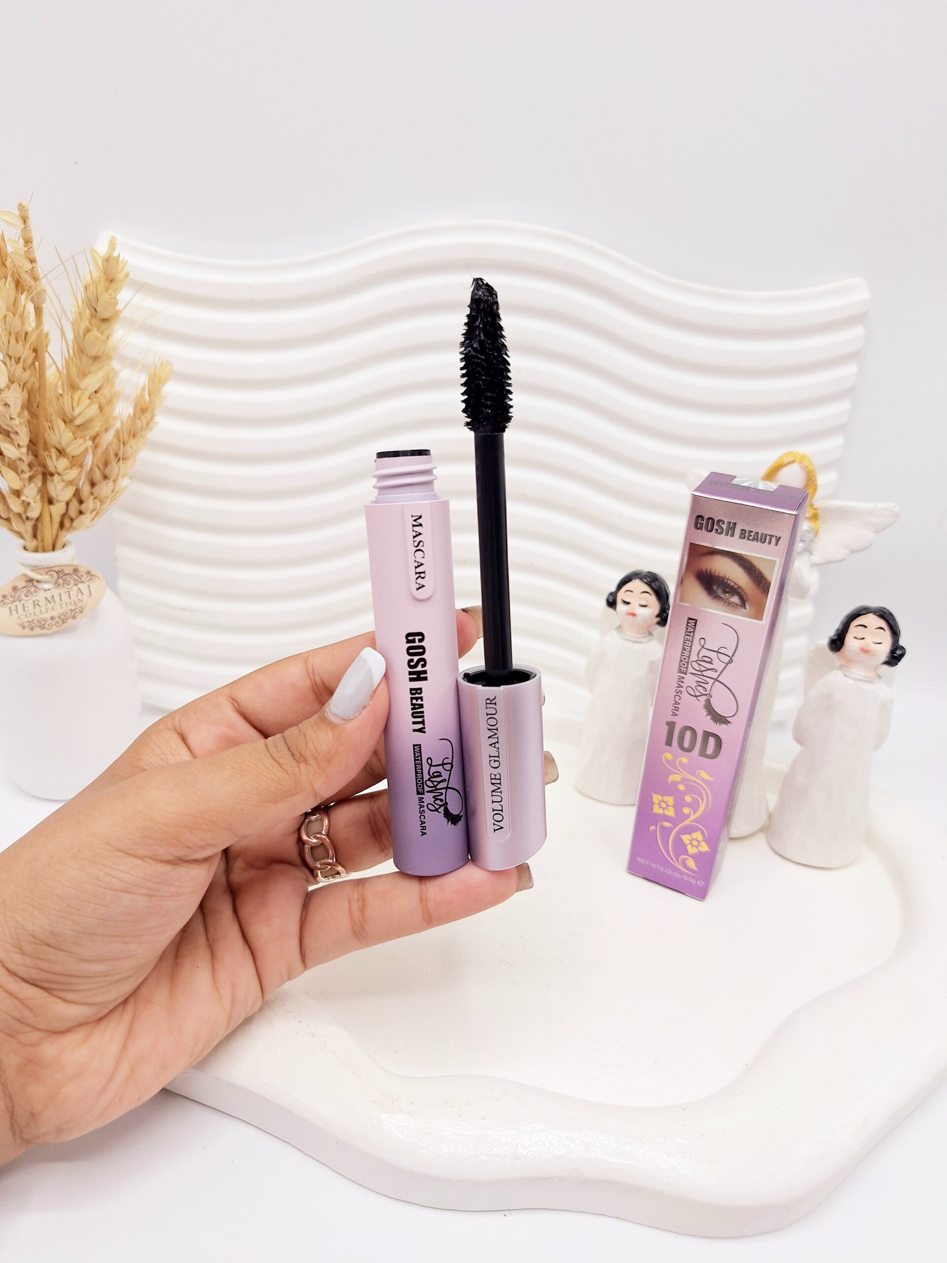 ریمل بلند کننده مژه GOSH BEAUTY مدل 10D کد 0728 1 ریمل بلند کننده مژه GOSH BEAUTY مدل 10D کد 0728