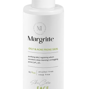 ژل شستشو (فیس واش) پوست چرب و مستعد آکنه حجم 200 میلی لیتر مارگریت
