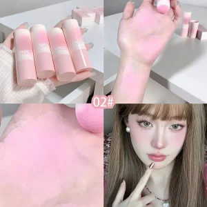 رژ گونه پودری همراه با پد کره ای برند ریمکو Rimocoo کد R1249