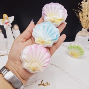 کوکتل و پدیکور طرح صدف 60 گرم با جوشش عالی