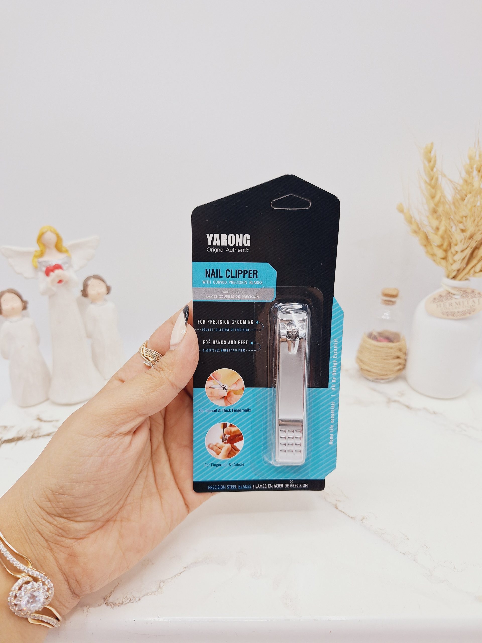 ناخن گیر درجه یک استیل (کارتن آبی)کد3400 1 ناخن گیر درجه یک استیل (کارتن آبی)کد3400