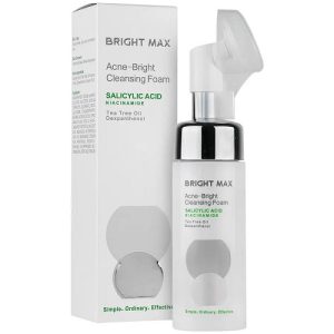 فوم شستشوی صورت پوست چرب آکنه-برایت برایت مکس
