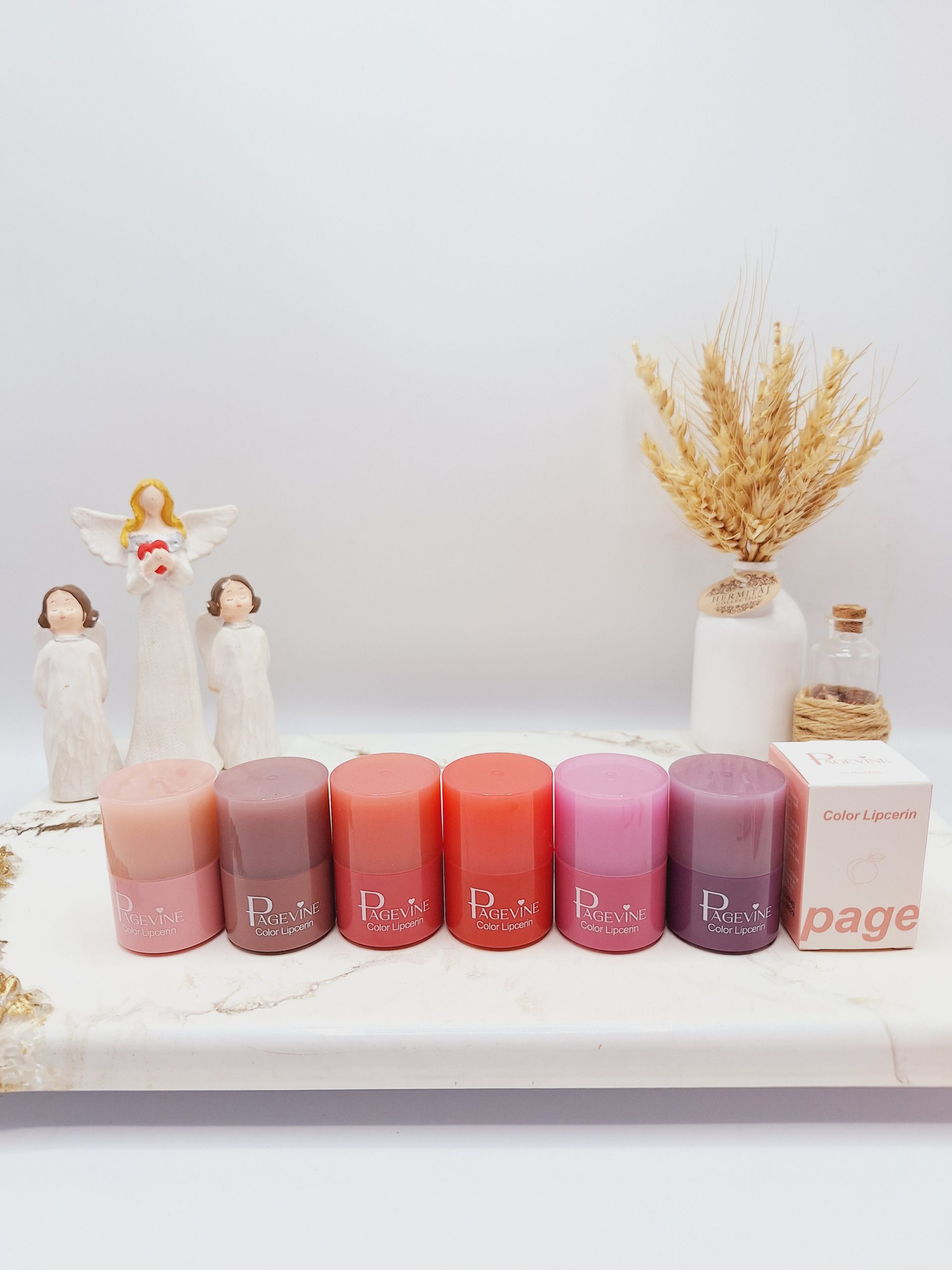 لیپ گلاس ژله ای خیس کره ای برند PAGEVINE کد P0306 1 لیپ گلاس ژله ای خیس کره ای برند PAGEVINE کد P0306