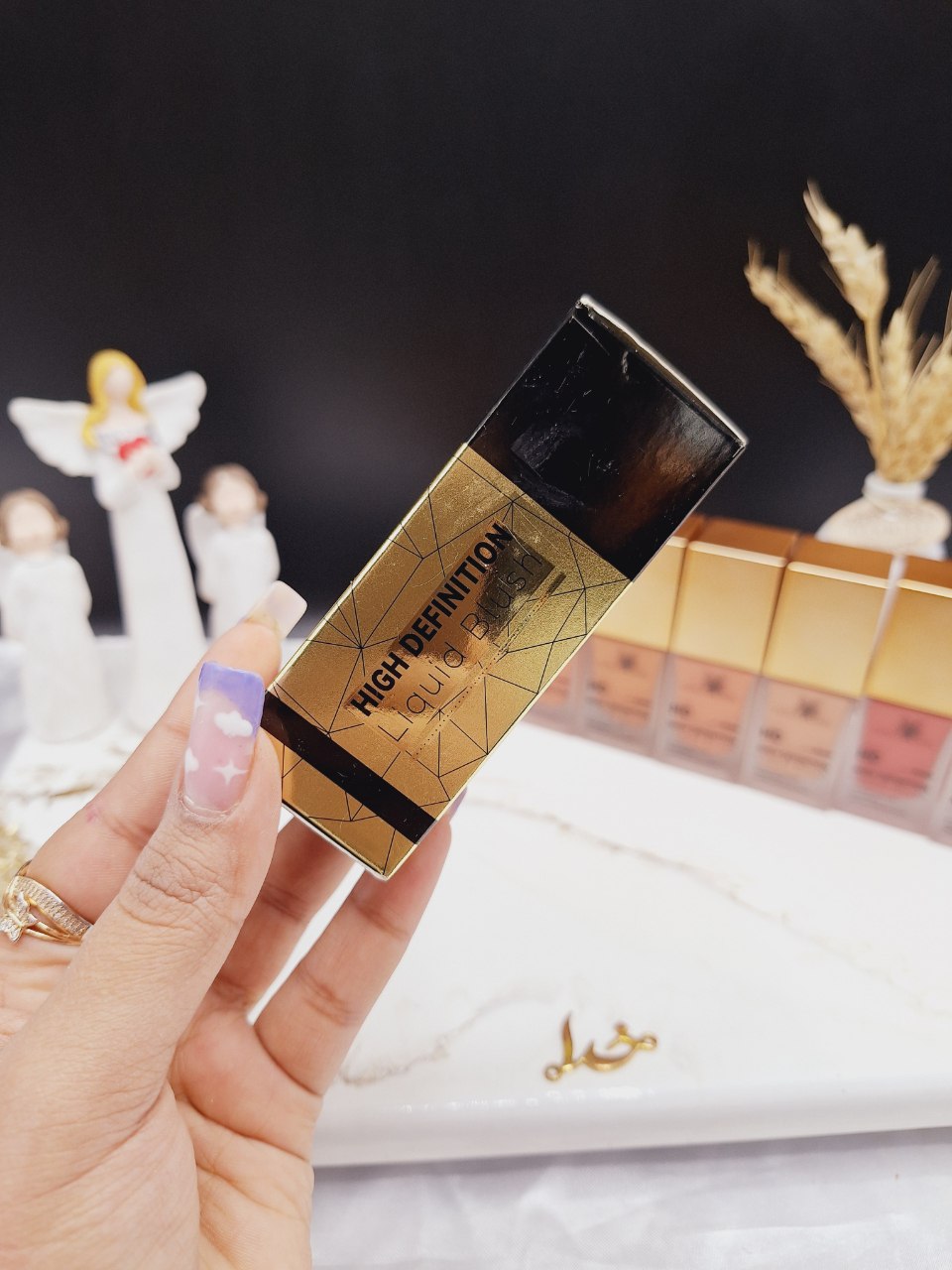 رژگونه با کیفیت عالی برند گلد آنجل GOLD ANJEL کد GA1911_8 5 رژگونه با کیفیت عالی برند گلد آنجل GOLD ANJEL کد GA1911_8