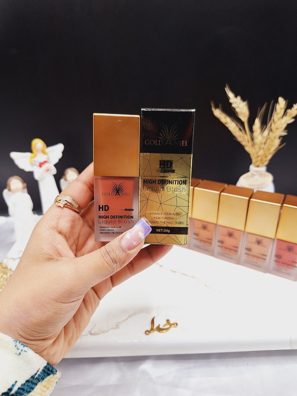 رژگونه با کیفیت عالی برند گلد آنجل GOLD ANJEL کد GA1911_8 3 رژگونه با کیفیت عالی برند گلد آنجل GOLD ANJEL کد GA1911_8