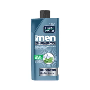 شامپو مردانه ضد شوره و خنک کننده مناسب موهای چرب هیر واتر