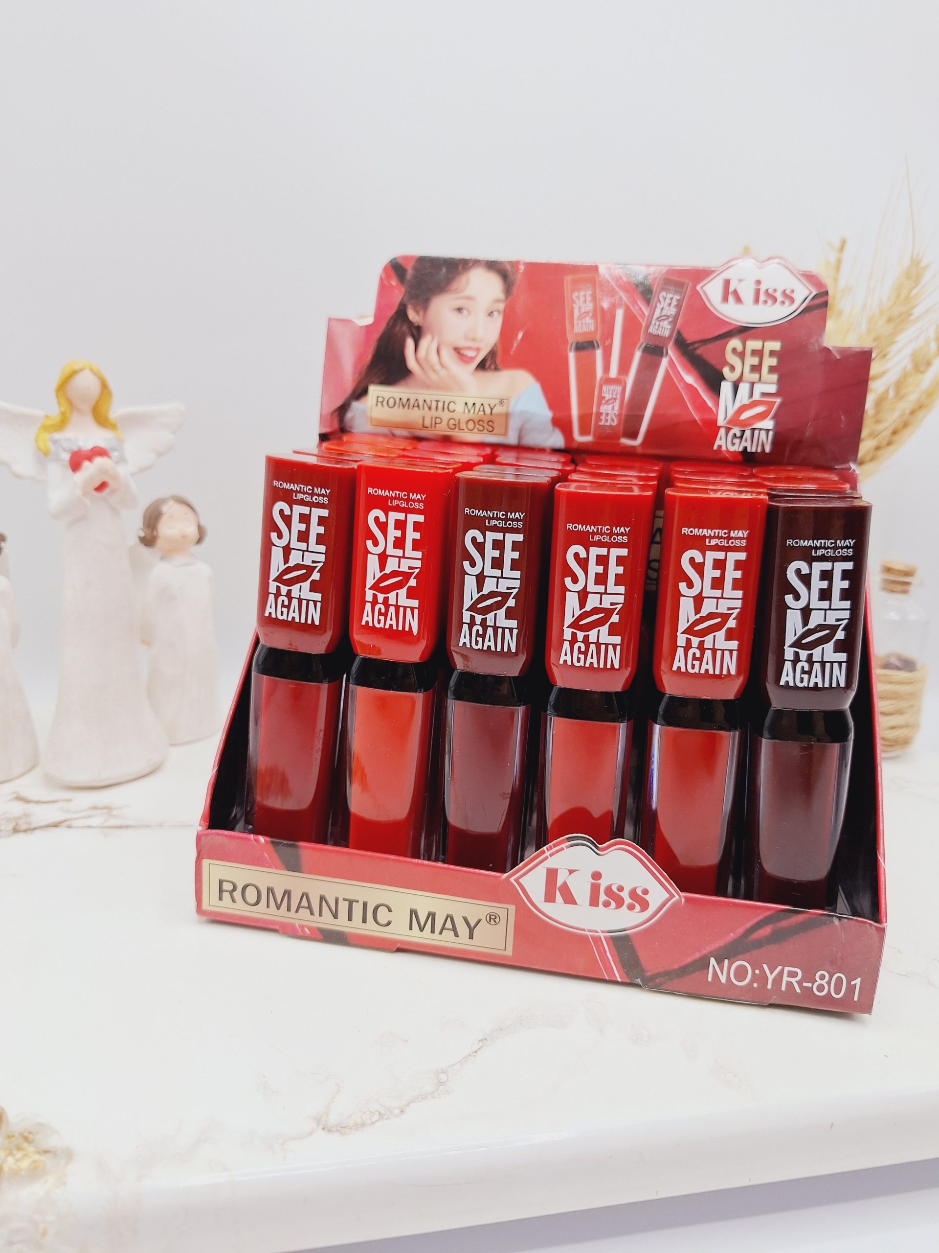 پک 6 تایی رژ لب مایع رمانتیک ROMANIC SEE ME کد 801 4 پک 6 تایی رژ لب مایع رمانتیک ROMANIC SEE ME کد 801