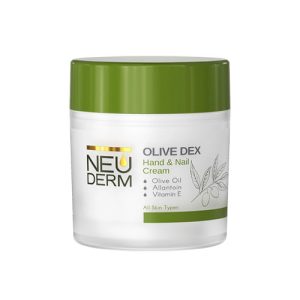 کرم دست و ناخن کاسه ای زیتون نئودرم|Neuderm Olive Dex Hand And Nail Cream 150ml