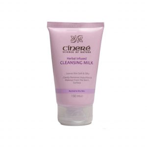 شیر پاک کن سینره مناسب پوست های معمولی تا خشک حجم 150 میلی لیتر