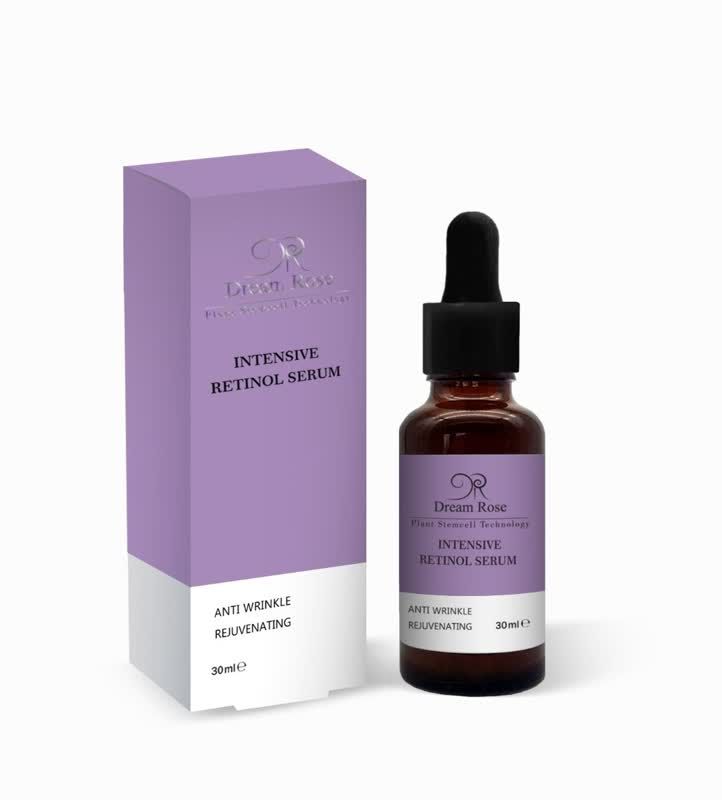 سرم ضد چروک و جوانساز حاوی رتینول دریم رز 1 سرم ضد چروک و جوانساز حاوی رتینول دریم رز