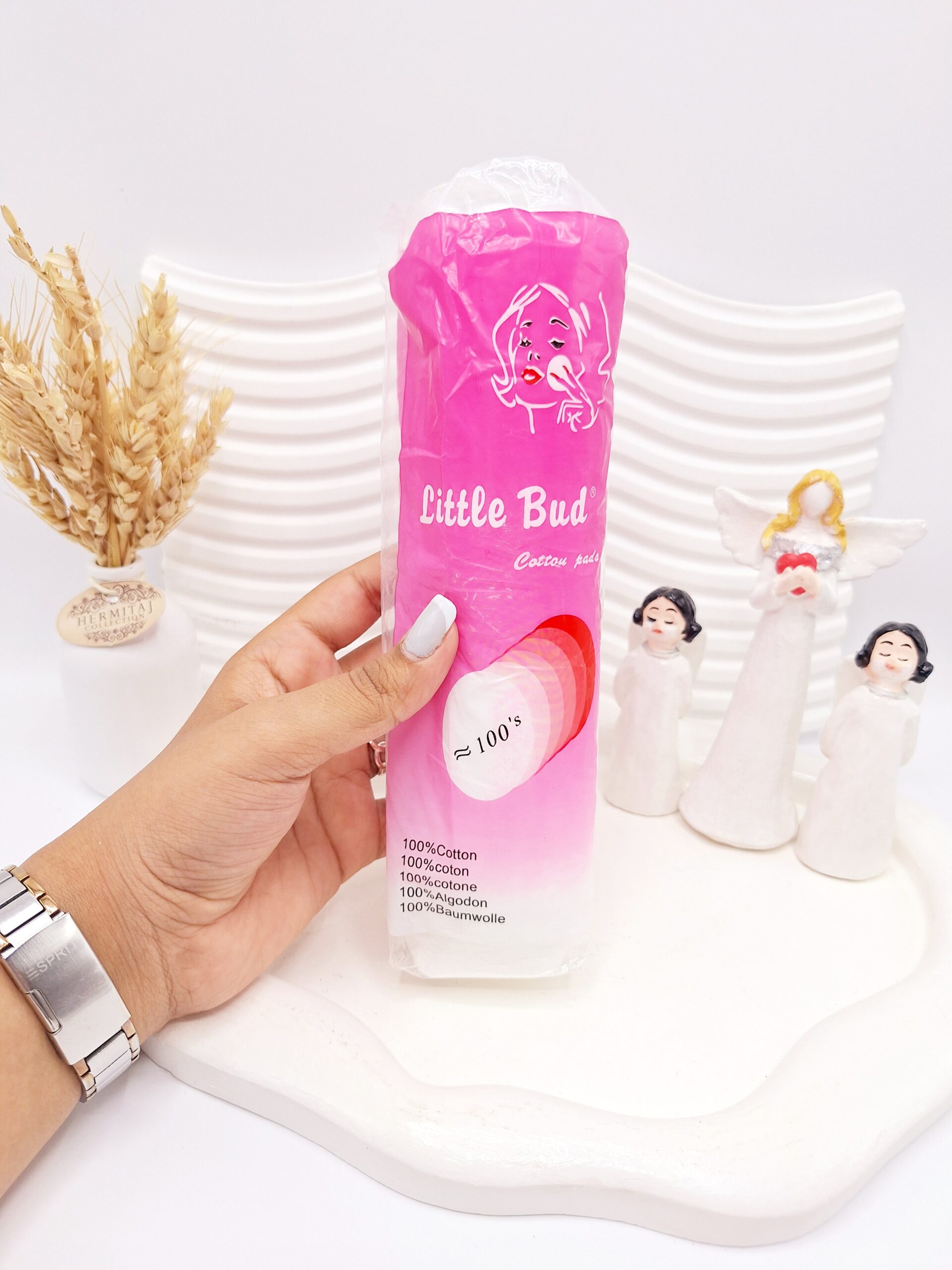 پد آرایش پاک کن 100 عددی کد 8908 1 پد آرایش پاک کن 100 عددی کد 8908