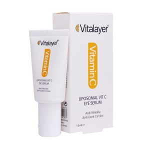 سرم دور چشم ویتالیر مدل ویتامین C حجم 15 میلی لیتر