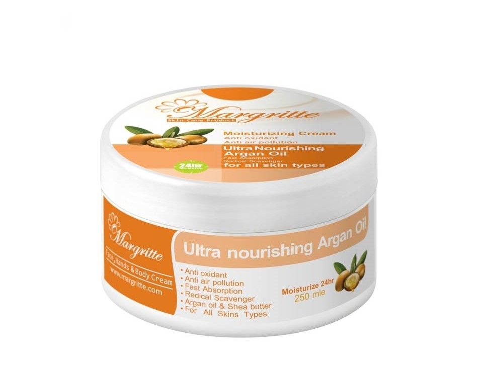 کرم مرطوب کننده آبرسان آرگان حجم 150 میلی لیتر (کاسه ای) مارگریت 1 کرم مرطوب کننده آبرسان آرگان حجم 150 میلی لیتر (کاسه ای) مارگریت