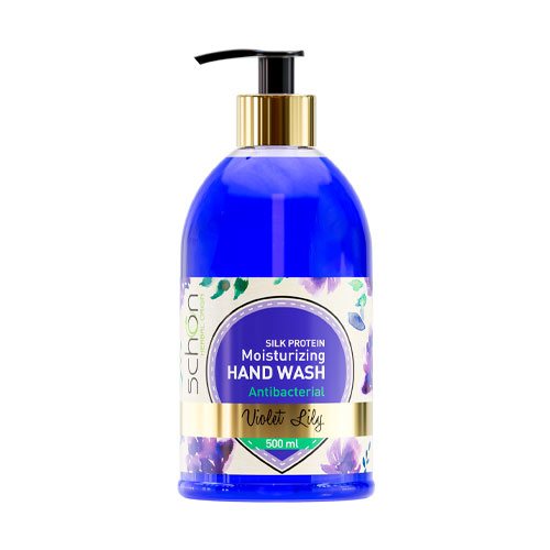 مایع دستشویی مدل Violet Lily شون 500میل|Schon Violet Lily Hand Wash 500ml 1 مایع دستشویی مدل Violet Lily شون 500میل|Schon Violet Lily Hand Wash 500ml
