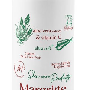 کرم مرطوب کننده آبرسان آلوئه ورا حجم 250 میلی لیتر (پمپی) مارگریت