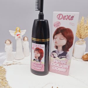 شانه رنگ مو رنگ قرمز آلبالویی برند دکسی Dexe کد 4818