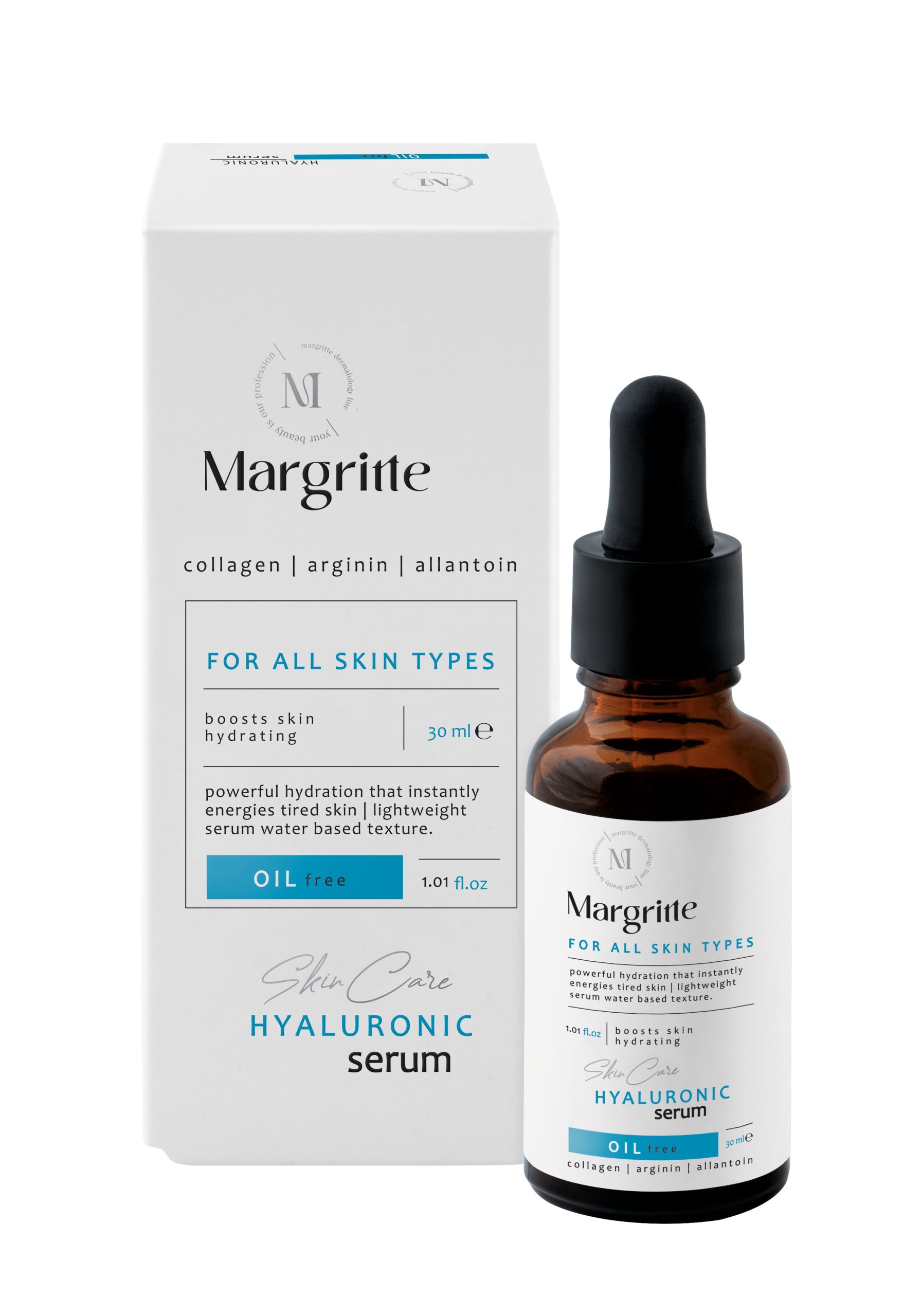 سرم هیالورونیک اسید حجم 30 میلی لیتر مارگریت 1 سرم هیالورونیک اسید حجم 30 میلی لیتر مارگریت