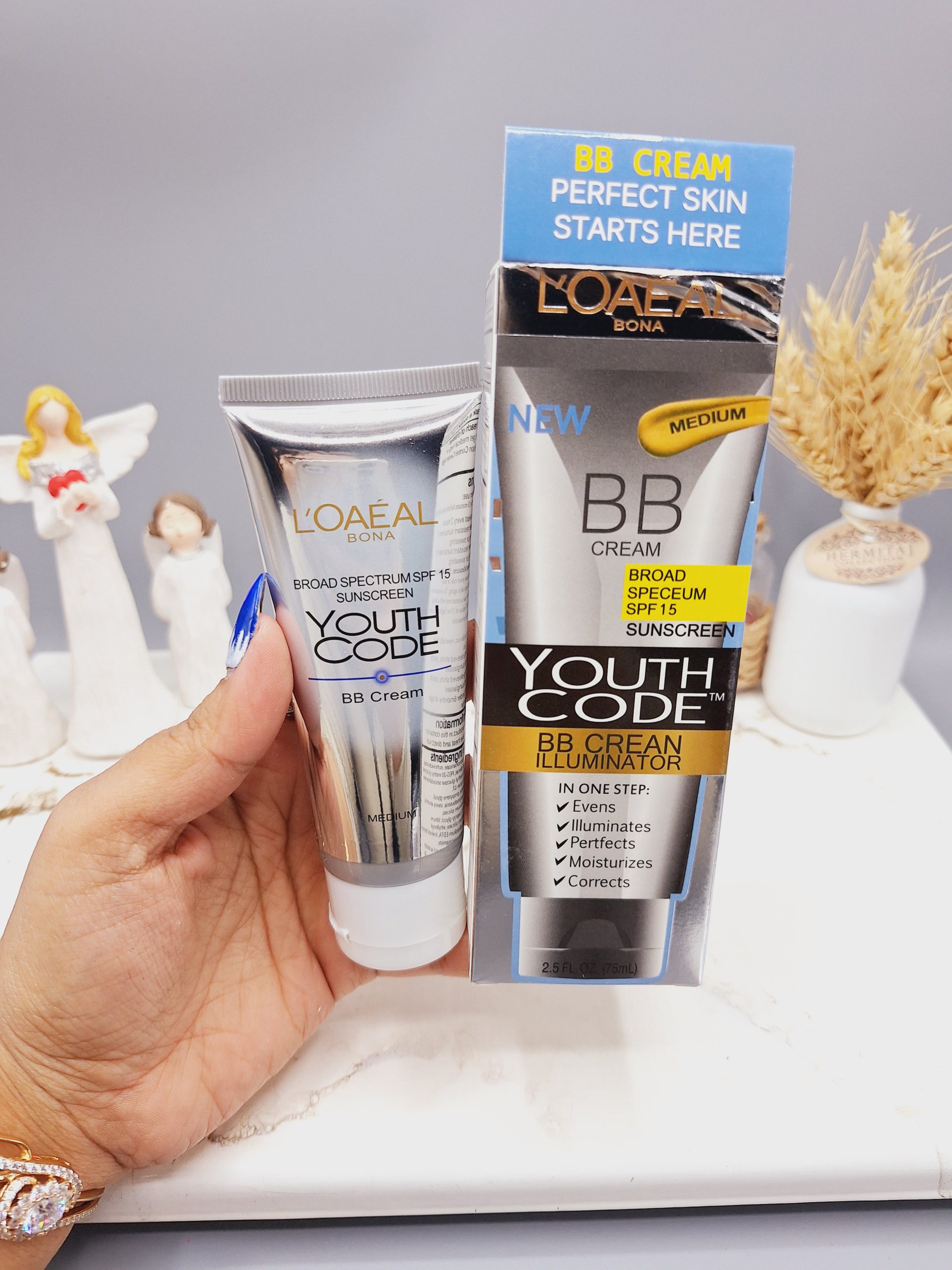 بی بی کرم لورال BB LOAEAL با پوشش یکنواخت کد A1180 1 بی بی کرم لورال BB LOAEAL با پوشش یکنواخت کد A1180