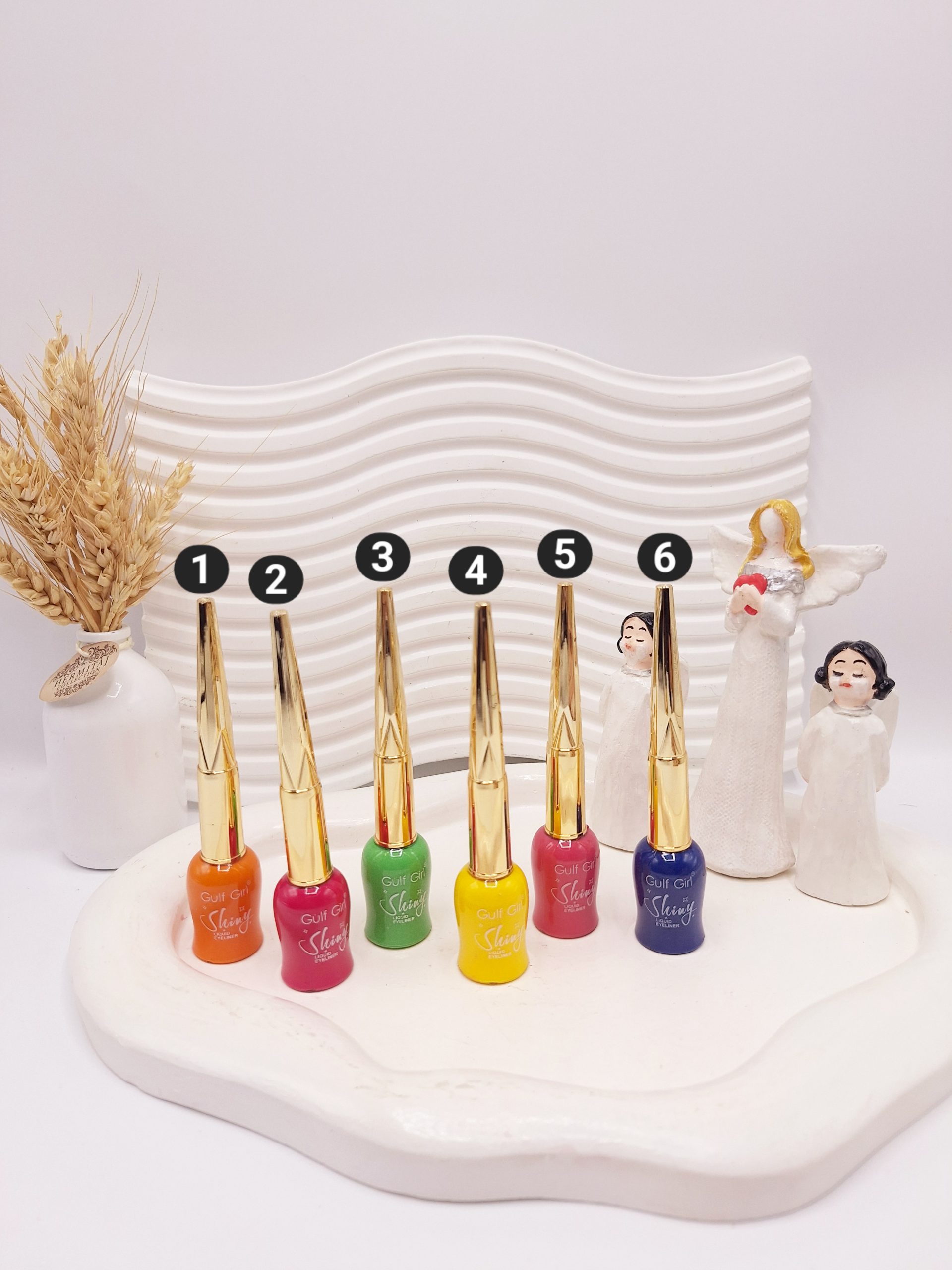 خط چشم رنگی پوکه استوانه ای Gulf Girl EG039 1 خط چشم رنگی پوکه استوانه ای Gulf Girl EG039