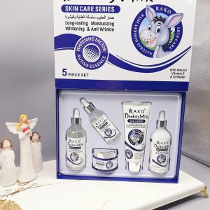 پک 5 تایی روتین پوستی شیر الاغ سفید کننده فوری پوست تا چند درجه برند وکالی کد 4859