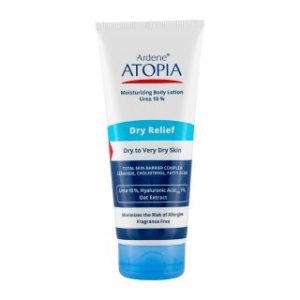 لوسیون بدن آردن سری Atopia مدل Dry Relief حجم 200 میلی لیتر