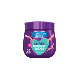 دستمال مرطوب لاک پاک کن قوطی کامان