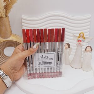 پک 12 تایی خط لب برند ویولت کد 0100