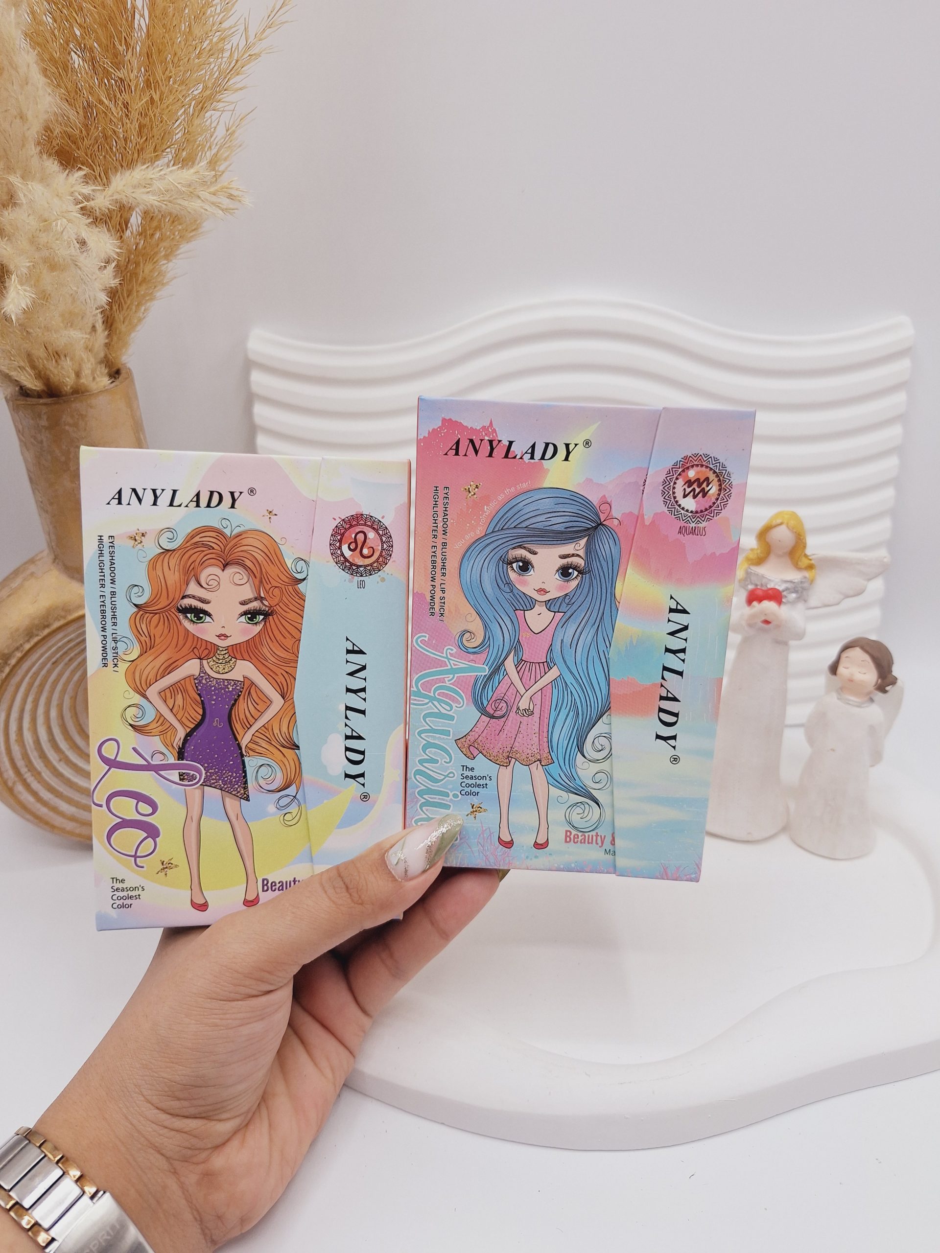 پالت سایه آنالیدی طرح دختر مو بلند کد 8609F 1 پالت سایه آنالیدی طرح دختر مو بلند کد 8609F