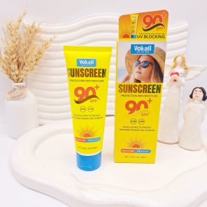 کرم ضد آفتاب صورت و بدن Spf90 Vokali کد CX7710