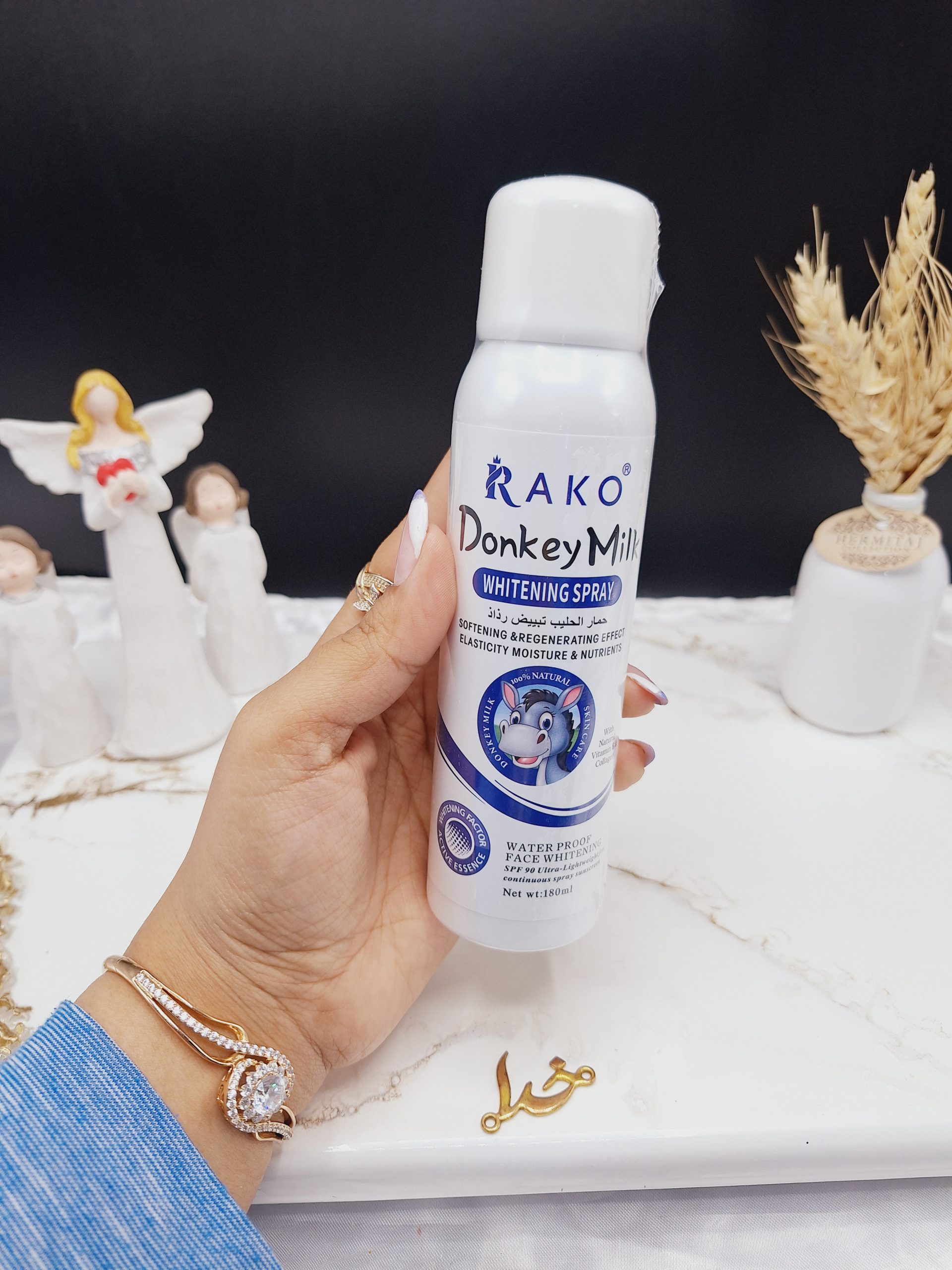 اسپری سفید کننده شیر الاغ راکو RAKO کد RK 1158 1 اسپری سفید کننده شیر الاغ راکو RAKO کد RK 1158