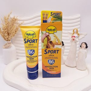 کرم ضد آفتاب مقاوم صورت و بدن Spf86 Vokali کد CX7705