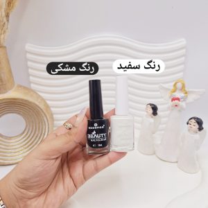 لاک مشکی و لاک سفید Gesense  کد GS003