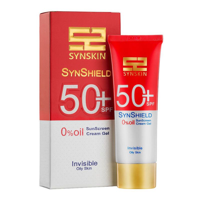 ژل کرم ضدآفتاب بدون رنگ سایناسکین، با SPF50، مدل SynShield، محافظ UVB، مناسب پوستهای چرب، حجم 50 میلیلیتر 1 ژل کرم ضدآفتاب بدون رنگ سایناسکین، با SPF50، مدل SynShield، محافظ UVB، مناسب پوستهای چرب، حجم 50 میلیلیتر