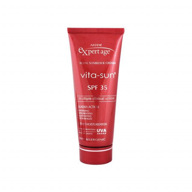 کرم ضد آفتاب آردن اکسپرت ایج مدل Vita-Sun SPF 35 مناسب پوست معمولی حجم 45 میلی لیتر - بی رنگ 1 کرم ضد آفتاب آردن اکسپرت ایج مدل Vita-Sun SPF 35 مناسب پوست معمولی حجم 45 میلی لیتر - بی رنگ