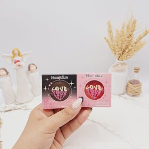 تینت لب و گونه جادویی سیاه برند موکالرو مدل LOVE YOUR SELF کد ES3766