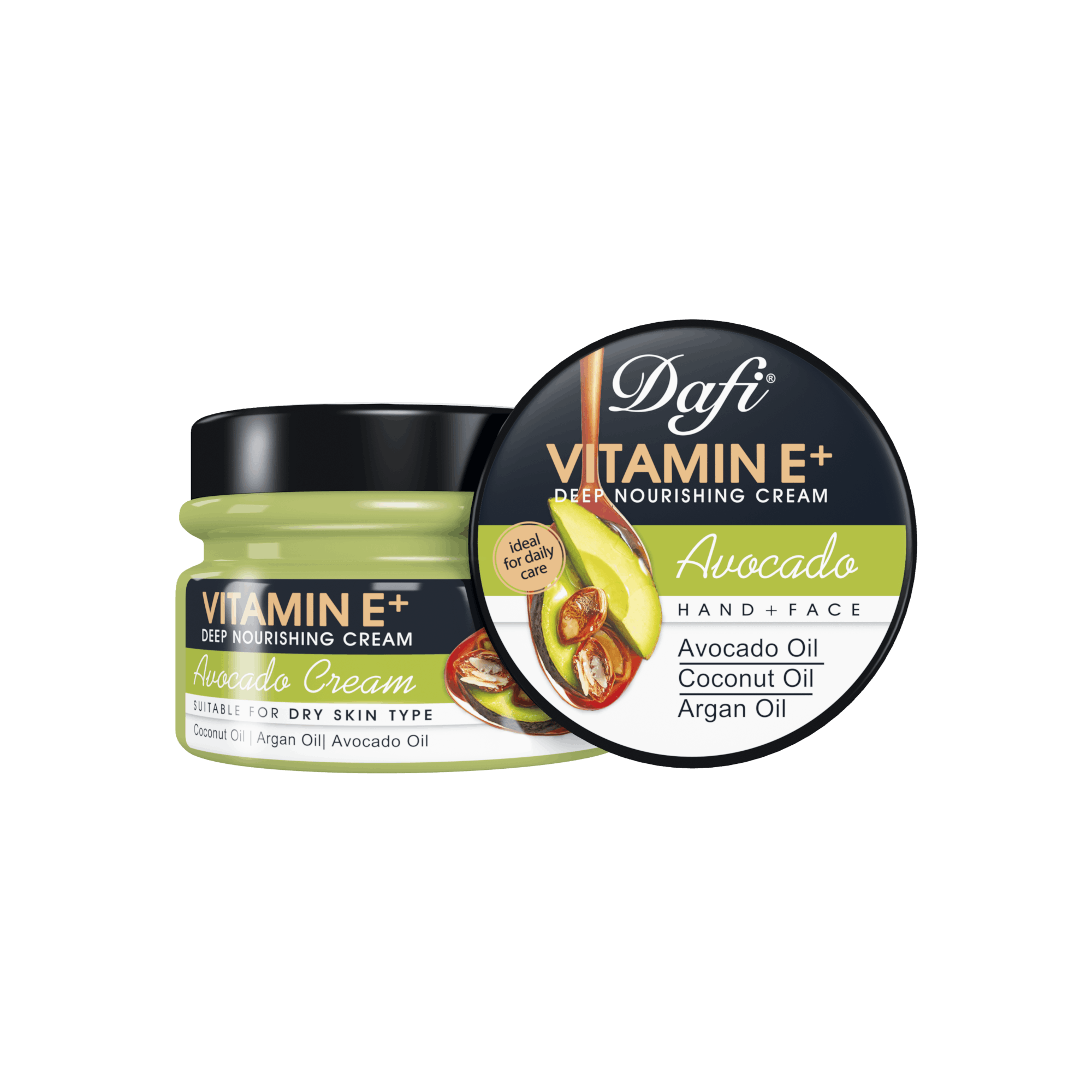 کرم کاسه ای آووکادو حاوی ویتامین E دافی 1 کرم کاسه ای آووکادو حاوی ویتامین E دافی