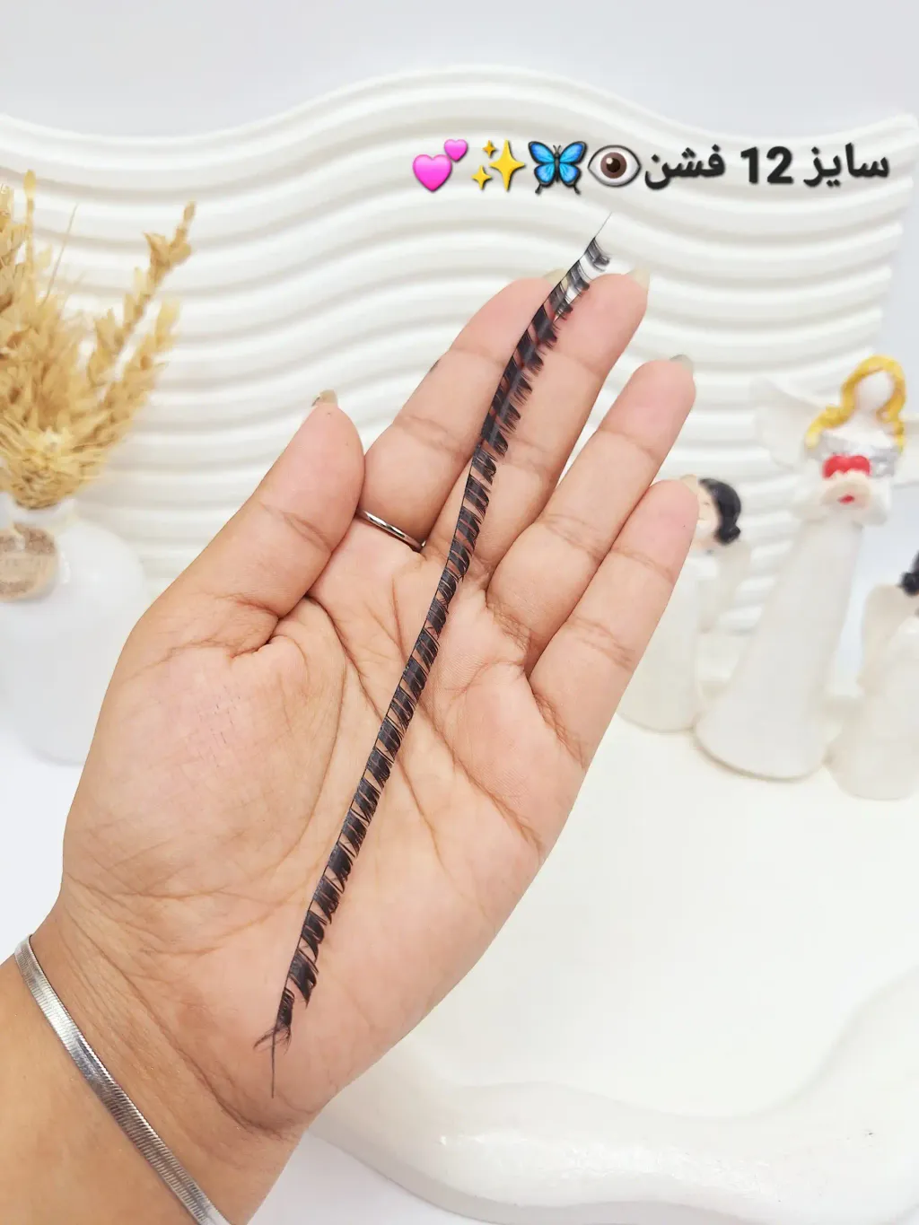 مژه مصنوعی کاشت فیشر ریسهای (سایز ۱۲ فشن) (بالاترین کیفیت مژه کاشت) 1 مژه مصنوعی کاشت فیشر ریسهای (سایز ۱۲ فشن) (بالاترین کیفیت مژه کاشت)