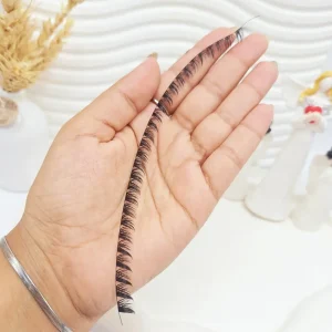 مژه مصنوعی کاشت فیشر ریسه ای (سایز 10 فشن ) (بالاترین کیفیت مژه کاشت)