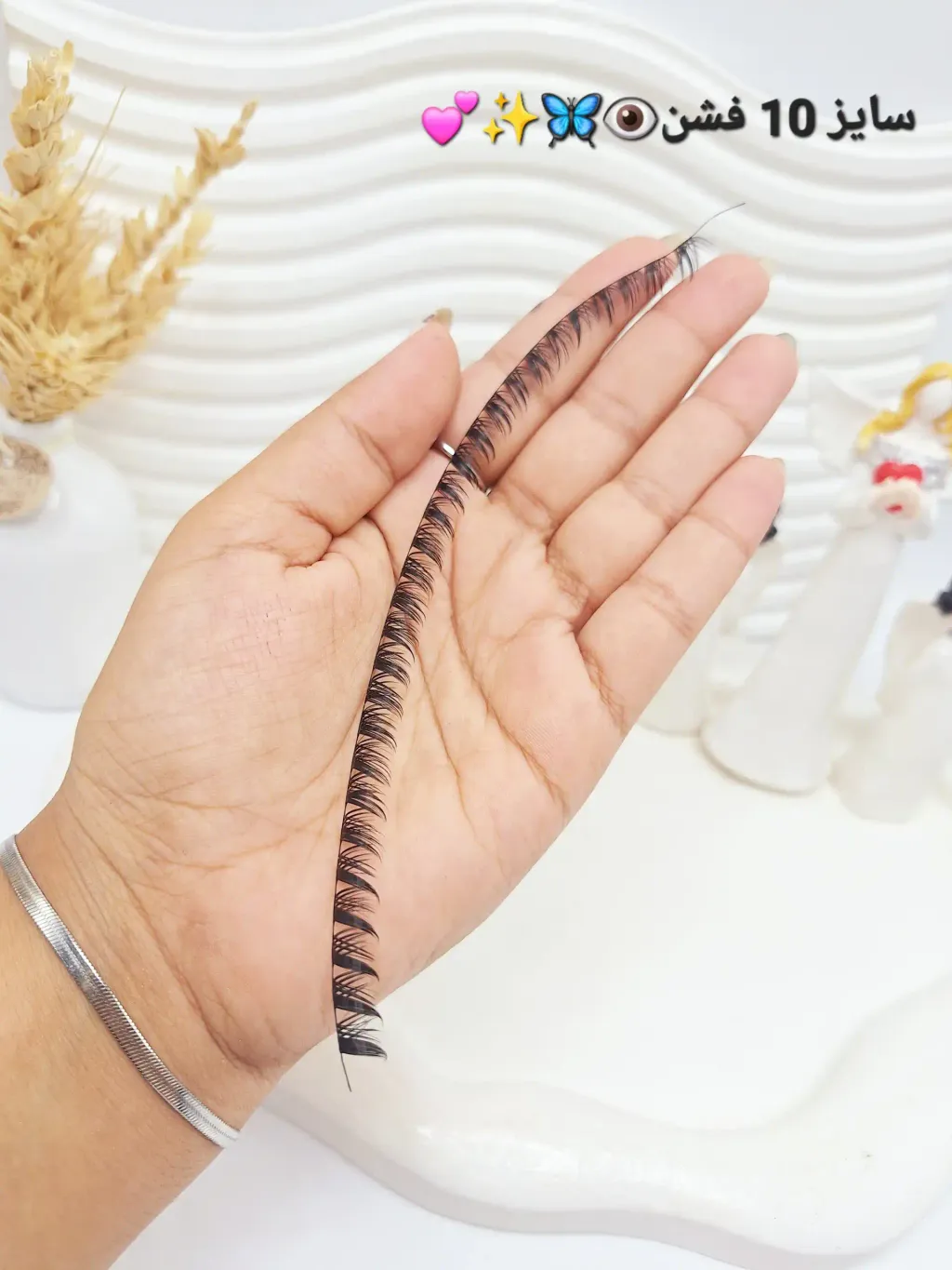 مژه مصنوعی کاشت فیشر ریسه ای (سایز 10 فشن ) (بالاترین کیفیت مژه کاشت) 1 مژه مصنوعی کاشت فیشر ریسه ای (سایز 10 فشن ) (بالاترین کیفیت مژه کاشت)