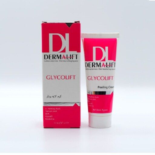 کرم لایه بردار پوست درمالیفت مدل Glycolift حجم 40 میلی لیتر 1 کرم لایه بردار پوست درمالیفت مدل Glycolift حجم 40 میلی لیتر