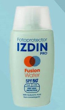 ضد آفتاب فیوژن واتر ایزدین پرو SPF +50 1 ضد آفتاب فیوژن واتر ایزدین پرو SPF +50