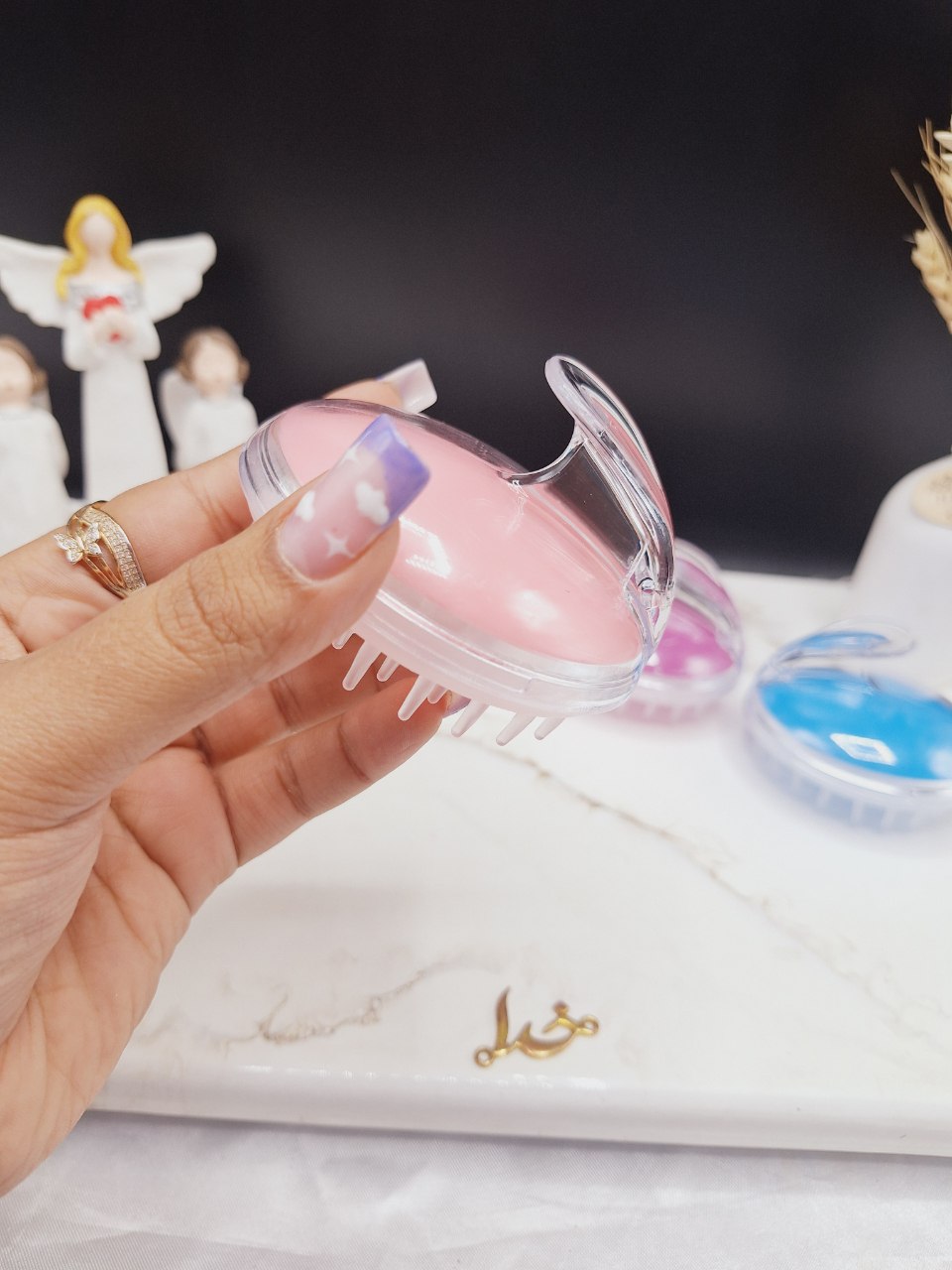 برس ماساژور و سر شور سیلیکونی 3 برس ماساژور و سر شور سیلیکونی