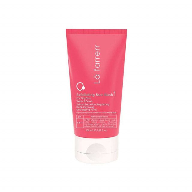 ژل شستشوی صورت لافارر مناسب پوست چرب کد 1 حجم 150 میلی لیتر 1 ژل شستشوی صورت لافارر مناسب پوست چرب کد 1 حجم 150 میلی لیتر