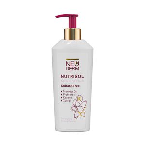 شیر مو کراتینه فاقد سولفات نوتریسل نئودرم|Neuderm nutrisol keratn hair milk