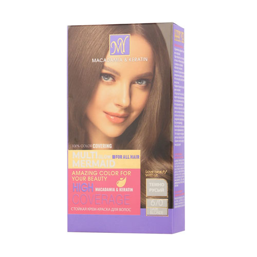 کیت رنگ مو شماره 6 بلوند تیره مای|My num6 Hair Color Kit dark blonde 1 کیت رنگ مو شماره 6 بلوند تیره مای|My num6 Hair Color Kit dark blonde