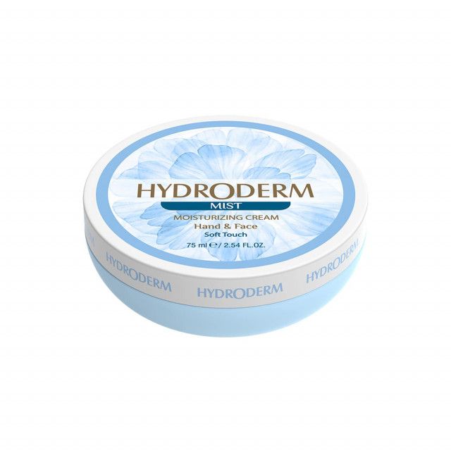 کرم مرطوب کننده دست و صورت هیدرودرم مدل Mist حجم 75 میلی لیتر 1 کرم مرطوب کننده دست و صورت هیدرودرم مدل Mist حجم 75 میلی لیتر
