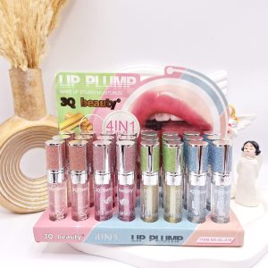 برق لب شاین دار رنگی برند 3Q beauty کد 219