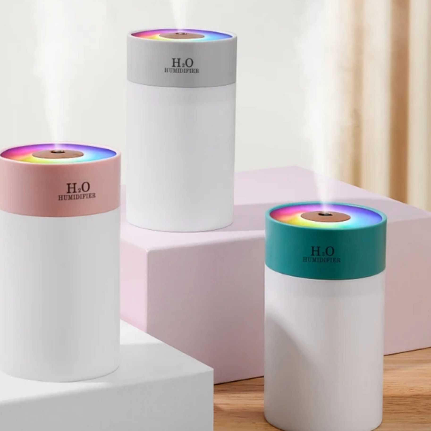 رطوبت بخور هفت رنگ مدل h5 1 رطوبت بخور هفت رنگ مدل h5